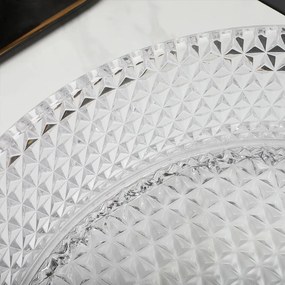 Sklenené umývadlo na dosku REA CRISTAL transparent