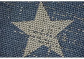 Kusový koberec Stars modrý 200x290cm