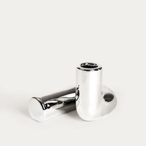 Svietnik SILVERI strieborný 789830