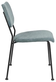 Sivé jedálenské stoličky v súprave 2 ks Benson - Zuiver