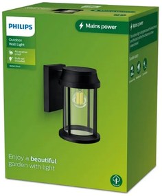 Philips - Vonkajšie nástenné svietidlo BELLINI 1xE27/25W/230V IP44
