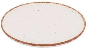 Altom Porcelánový plytký tanier Reactive Ivory, 26,5 cm