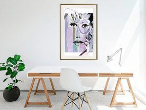 Artgeist Plagát - Plastic Surgery [Poster] Veľkosť: 30x45, Verzia: Zlatý rám