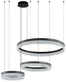 LED stmievateľný krištáľový luster na lanku THALIA LED/120W/230V 3000-6000K + diaľkové ovládanie