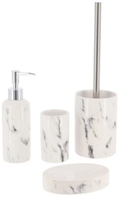 Miska na mydlo Nardi Marble, biela