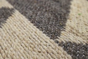 Mujkoberec Original, Ručne tkaný voňavý kusový koberec Vetiver 01, 120x170, béžová, exteriér