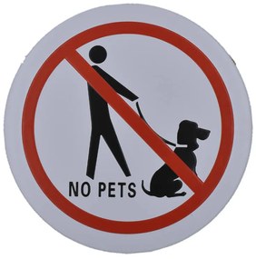 Ceduľa No Pets