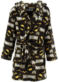 Detský / chlapčenský coral fleece župan s kapucňou Batman, EU 104 Hnedá