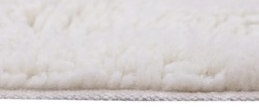 Lorena Canals, Vlnený koberec Dunes - Sheep White, 80x140, biela, obývacia izba