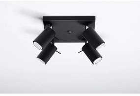 Brilagi -  LED Bodové svietidlo ASMUS 4xGU10/7W/230V čierna