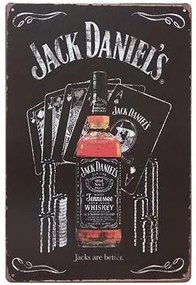 Ceduľa Jack Daniels - Jacks are better