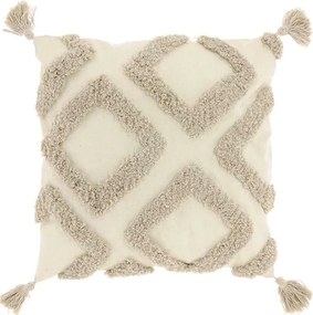 Dekoratívny vankúšik CRUZ 45x45 cm, sivý