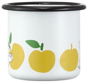 Hrnček Moomin Joyful Apples 0,25l, smalt / bielo-žltý