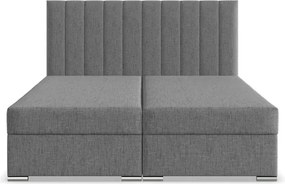 Manželská posteľ AGEN 180×200 cm sivá
