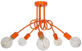 Stropné svietidlo Edison 5, výber z 10 farieb