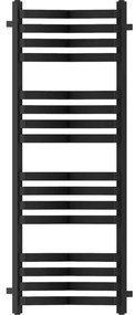 Mexen Loop, kúpeľňový radiátor 1250 x 375 mm, 666 W, čierna, W129-1250-350-00-70