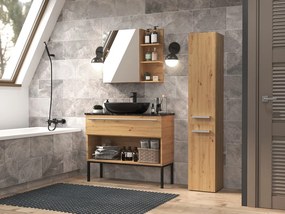 Kúpeľňová skrinka NEL IV dub artisan