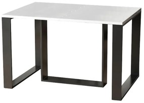Rozkladací stôl Borys 130/250x80cm biely lesk