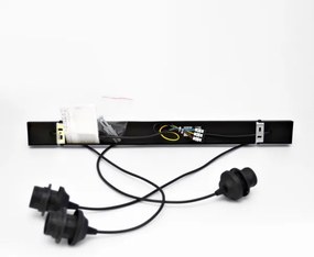 LED Luster na lanku MERCURE 3xE27/15W/230V