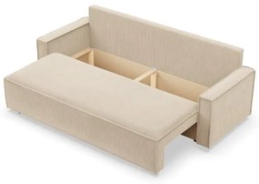 Trojmiestna rozkladacia sedačka NOTO béžová