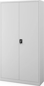 Kovová kancelárska skriňa sivá JAN II H2200 1150 x 2200 x 400 mm