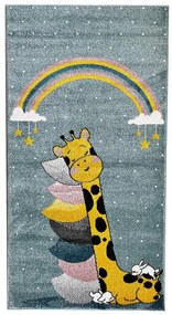 Koberec Frisee Soft Kids 1,6/2,3 A0020 modrý