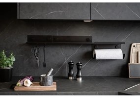 WENKO 71147800 - Polica JET 25x7,5 cm čierna