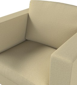 Poťah na kreslo Karlanda, krátky farba produktu zelená látka zapletaná