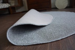 Koberec ETON strieborný kruh