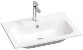 Umývadlo Ravak Chrome Slim 70x49 cm otvor pre batériu uprostred XJG01170001