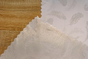 Dekorstudio Luxusný behúň na stôl Pierko - strieborný SW24 Rozmer behúňa (šírka x dĺžka): 40x110cm