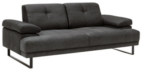 Dvojmiestna pohovka Mustang 199 cm antracitová