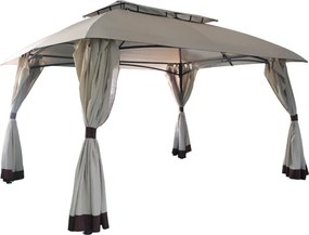 Hawaj Záhradný altán Leonardo 4 x 3 m