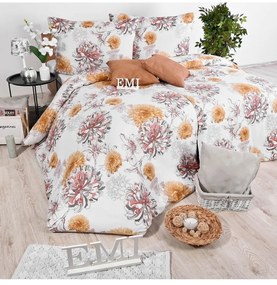 Obliečky Sofia satén EMI, Štandardný set jednolôžko obsahuje 1x 140x200 + 1x 70x90