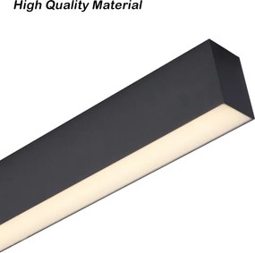 Brilagi - LED stmievateľné stropné svietidlo SLEEKLINE LED/40W/230V Wi-Fi Tuya čierne + diaľkový ovládač