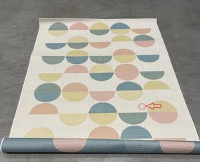 Balta, POŠKODENÝ - Kusový koberec Star 17632-068 - na von aj na doma, 160x230, viacfarebná, chodba / predsieň