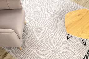 Koberec vlnený ANGEL 7901 / 52022 geometrický béžovo-sivý