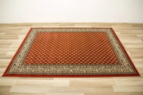 Koberec Afgan 3642B ornamentový červený / krémový
