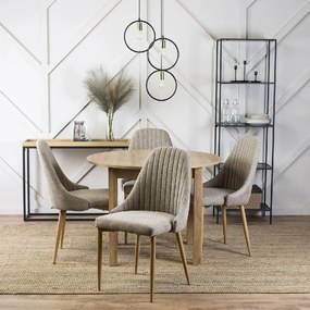 PROXIMA.store - Čalúnená jedálenská stolička TORINO FARBA: béžová