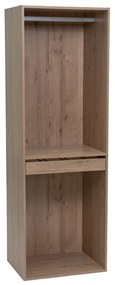 Otvorená modulárna skriňa v dekore duba v prírodnej farbe 60x180x45 cm Modular – Casa Selección