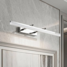 Toolight Toolight, LED nástenné svietidlo, 60cm, 9W, 4000K, 1000lm, APP1870-1W, Chrómová, OSW-66026