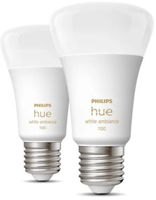 SADA 2xLED Stmievateľná žiarovka Philips Hue WHITE AMBIANCE E27/8W/230V 2200-6500K