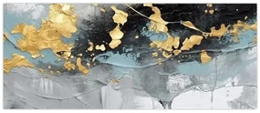 Obraz - Abstrakcia (120x50 cm)