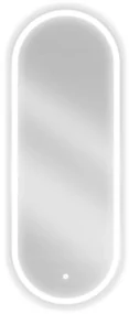 Mexen Bono kúpeľňové zrkadlo s podsvietením 45 x 120 cm, LED 6000K, ochrana proti zahmleniu - 9816-045-120-611-00