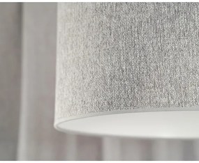 Duolla - Luster na lanku ROLLER ECO RECYCLING 1xE27/15W/230V pr. 45 cm šedá