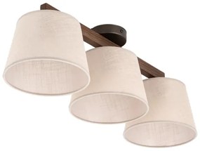 Brilagi - Prisadený luster LATTE 3xE27/15W/230V borovica/béžová