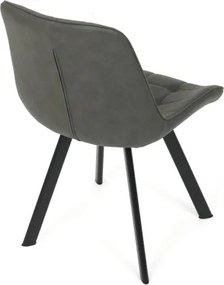 Jedálenská stolička sivá HC-V3066 GREY3