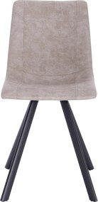 Jídelní židle Hawaj CL-18017 světle šedá