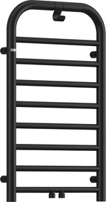 Deante Silia, kúpeľňový radiátor 500x850 mm, 335W, čierna matná, DEA-AGI_NG31