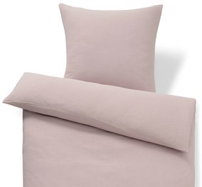 Mušelínová posteľná bielizeň, ružová, štandardná veľkosť